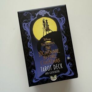 Disney Tim Burton's The Nightmare Before Christmas Tarot Deck - Black and Purple
